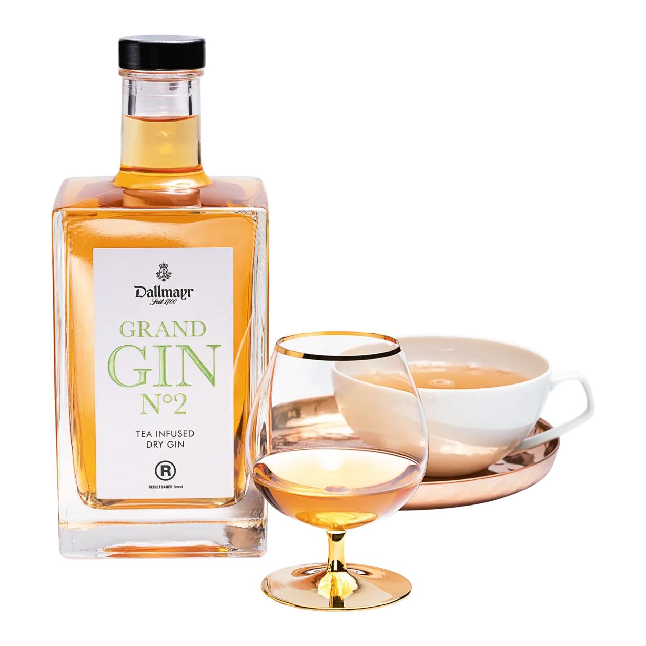 Reisetbauer Dallmayr Grand Gin N° 2, 0,7 l, 43,0 % vol., &Oum