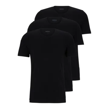 BOSS T-Shirt, Set of 3, Black