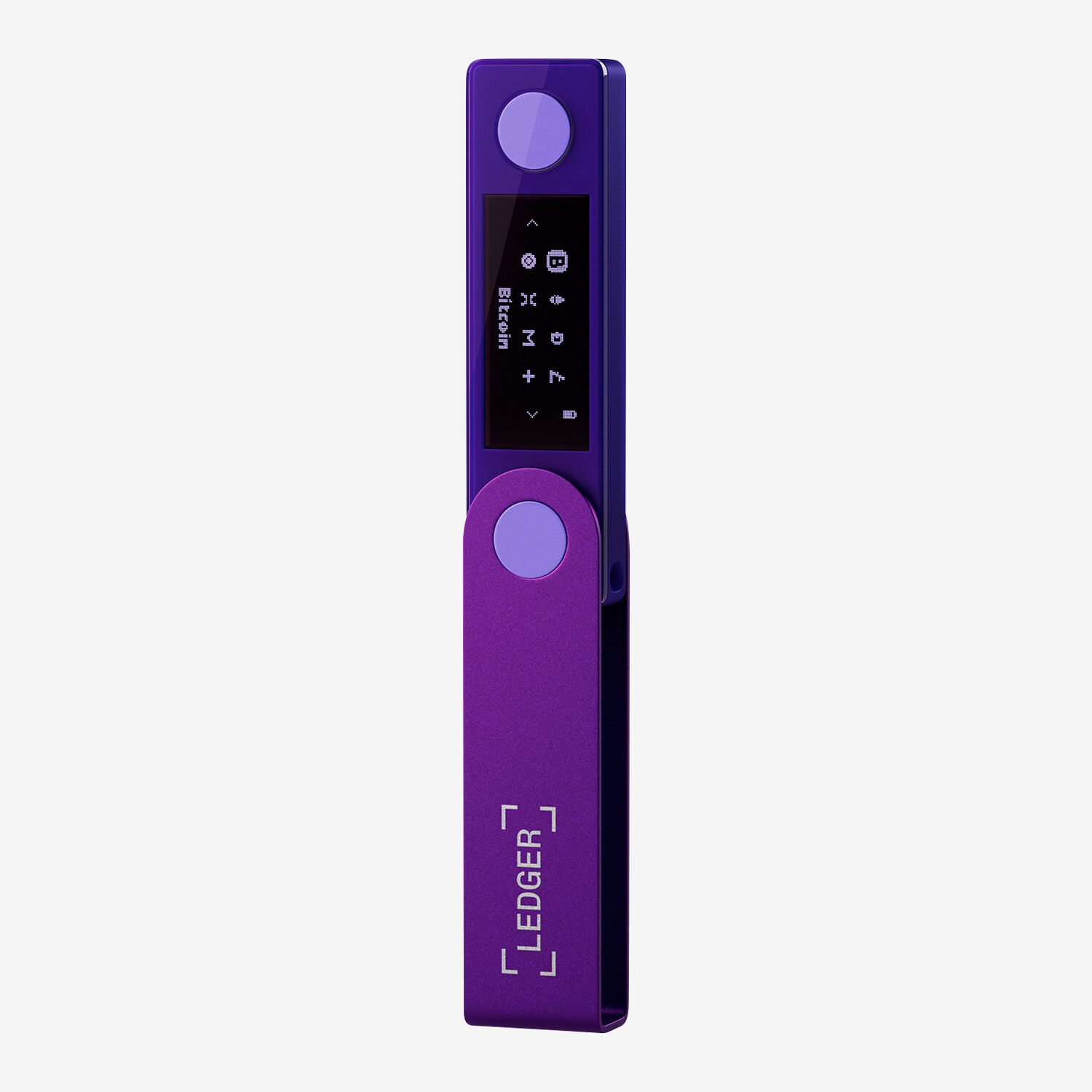 Ledger Nano X Crypto Hardware Wallet, Purple Amethyst