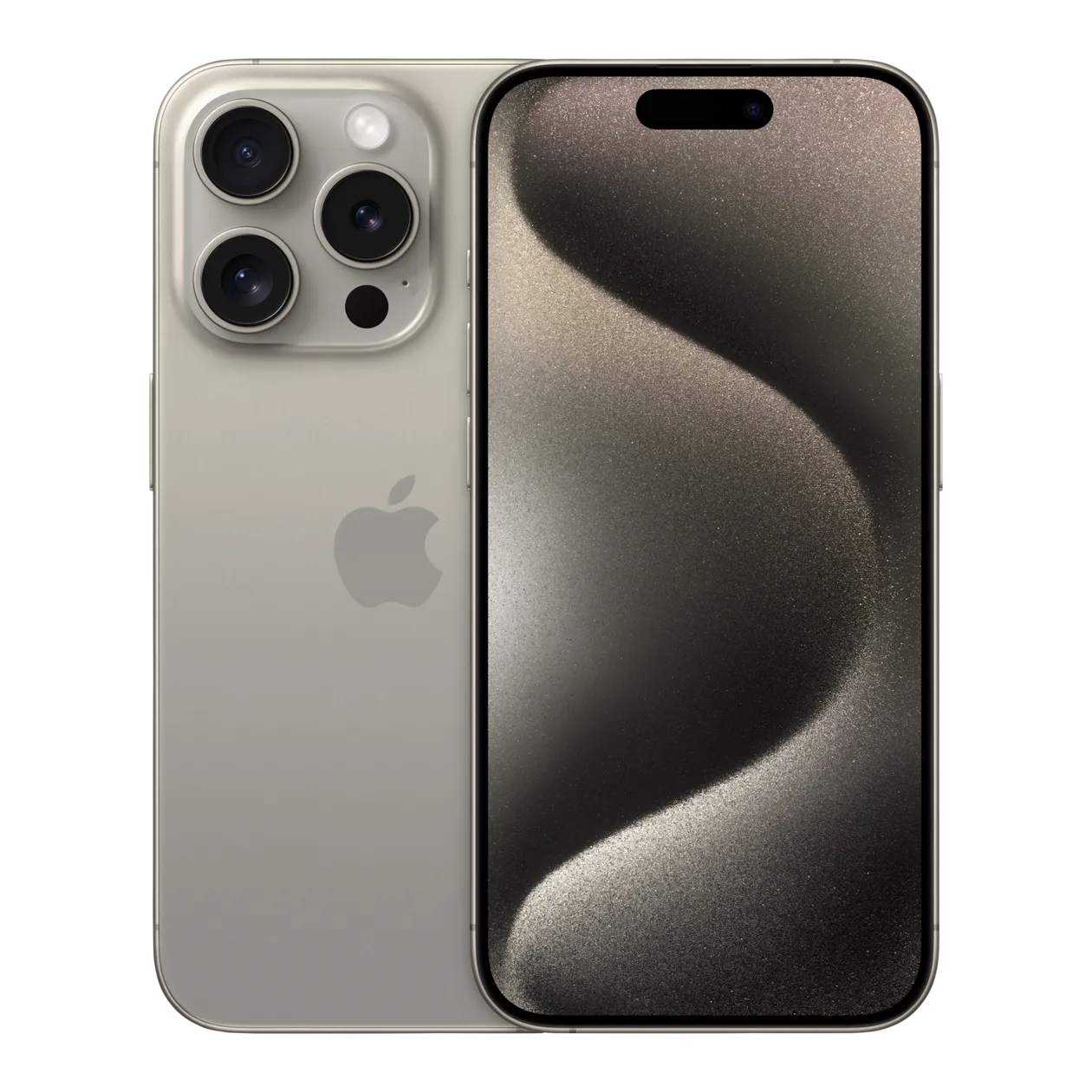 Apple iPhone 15 Pro Smartphone, 256 GB, Natural Titanium - Worldshop
