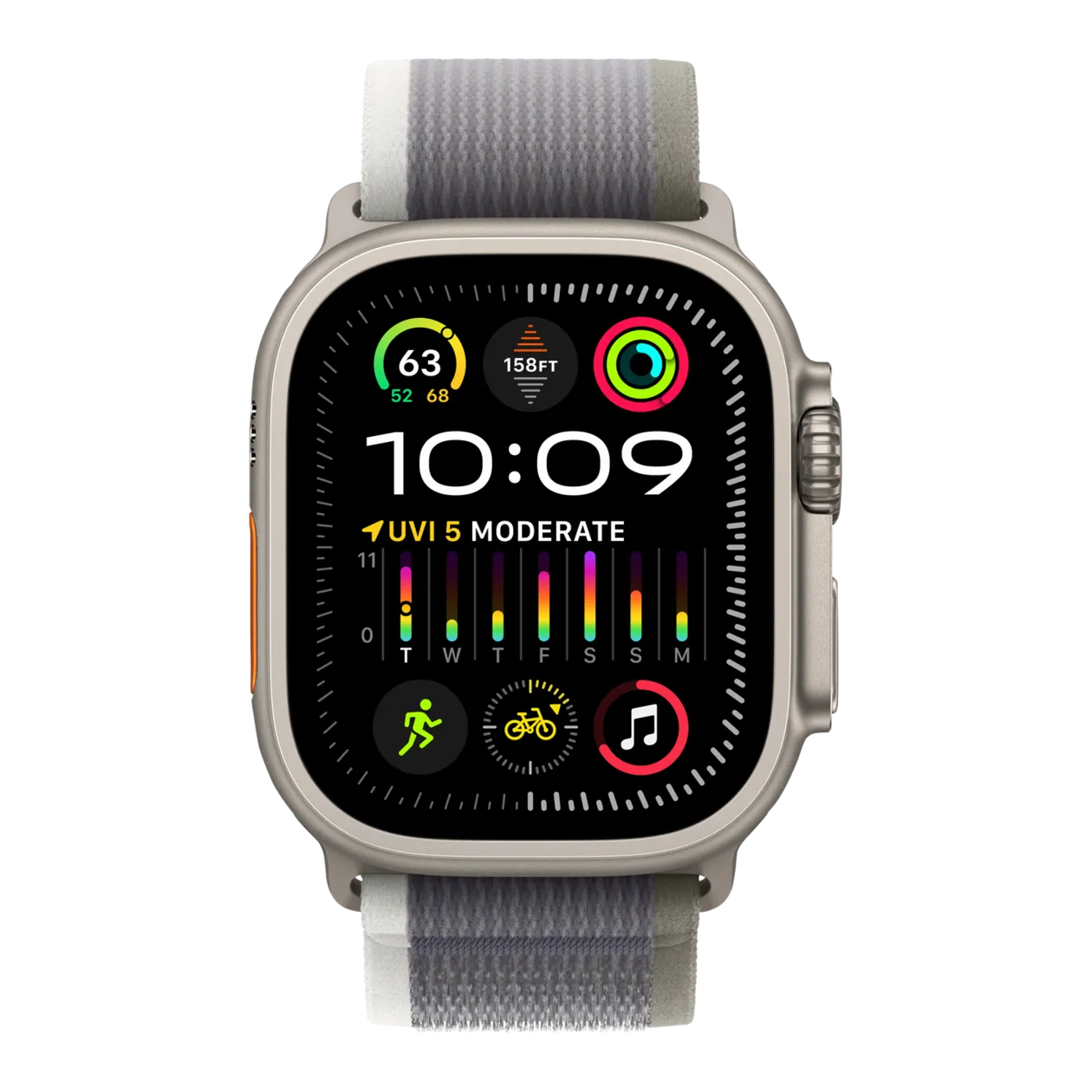 Apple Watch Ultra 2 GPS + Cellular Smartwatch with Trail Loop M/L