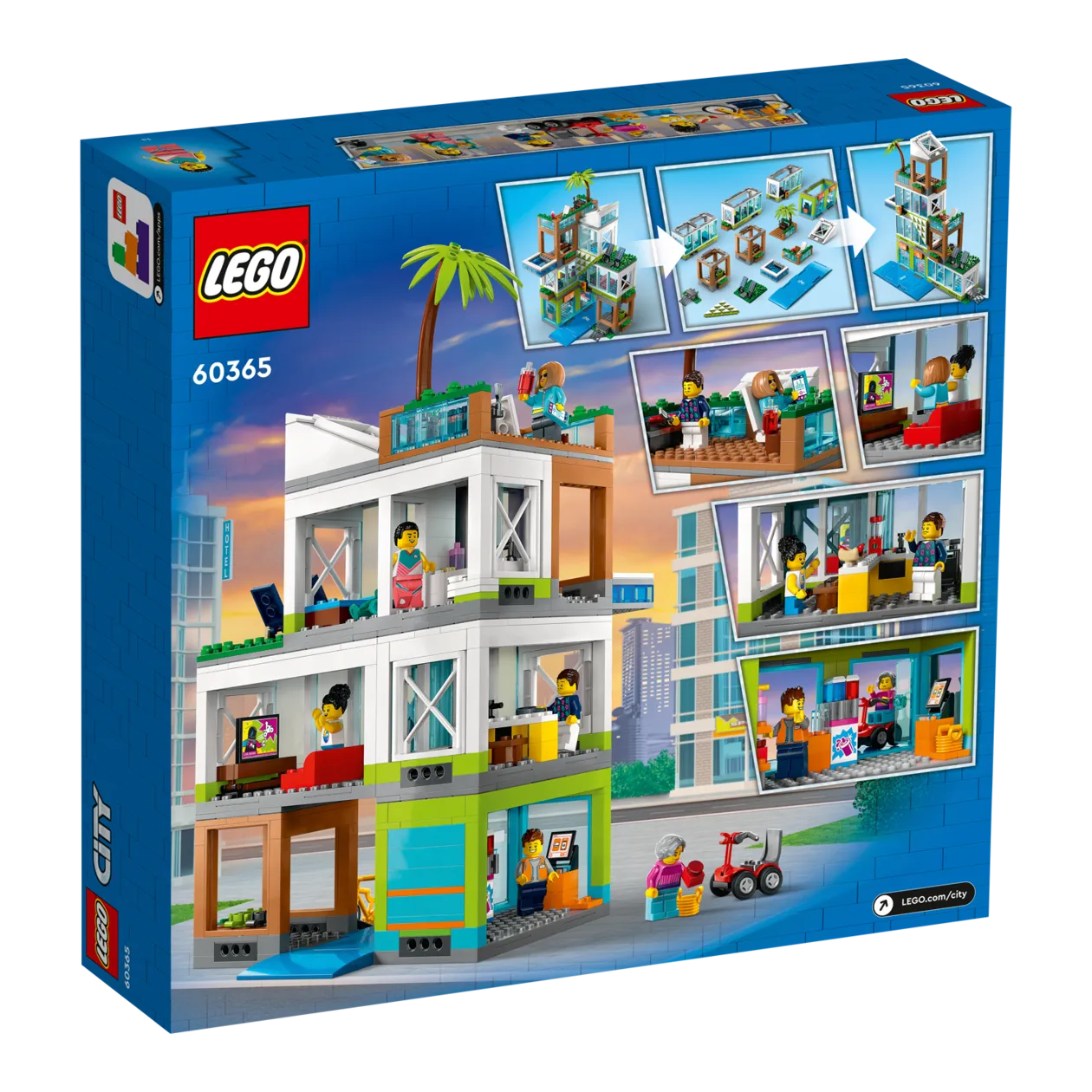 LEGO® City 60365 Appartementhaus Spielset