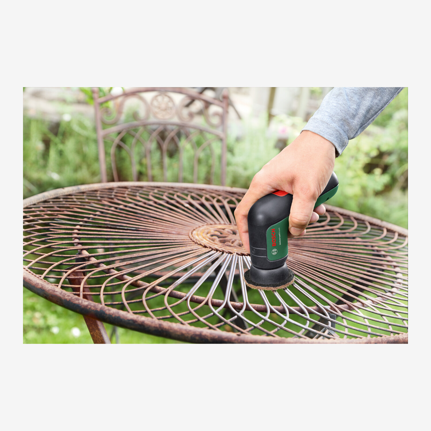 Bosch UniversalBrush Electric Cleaning Brush, Classic Green