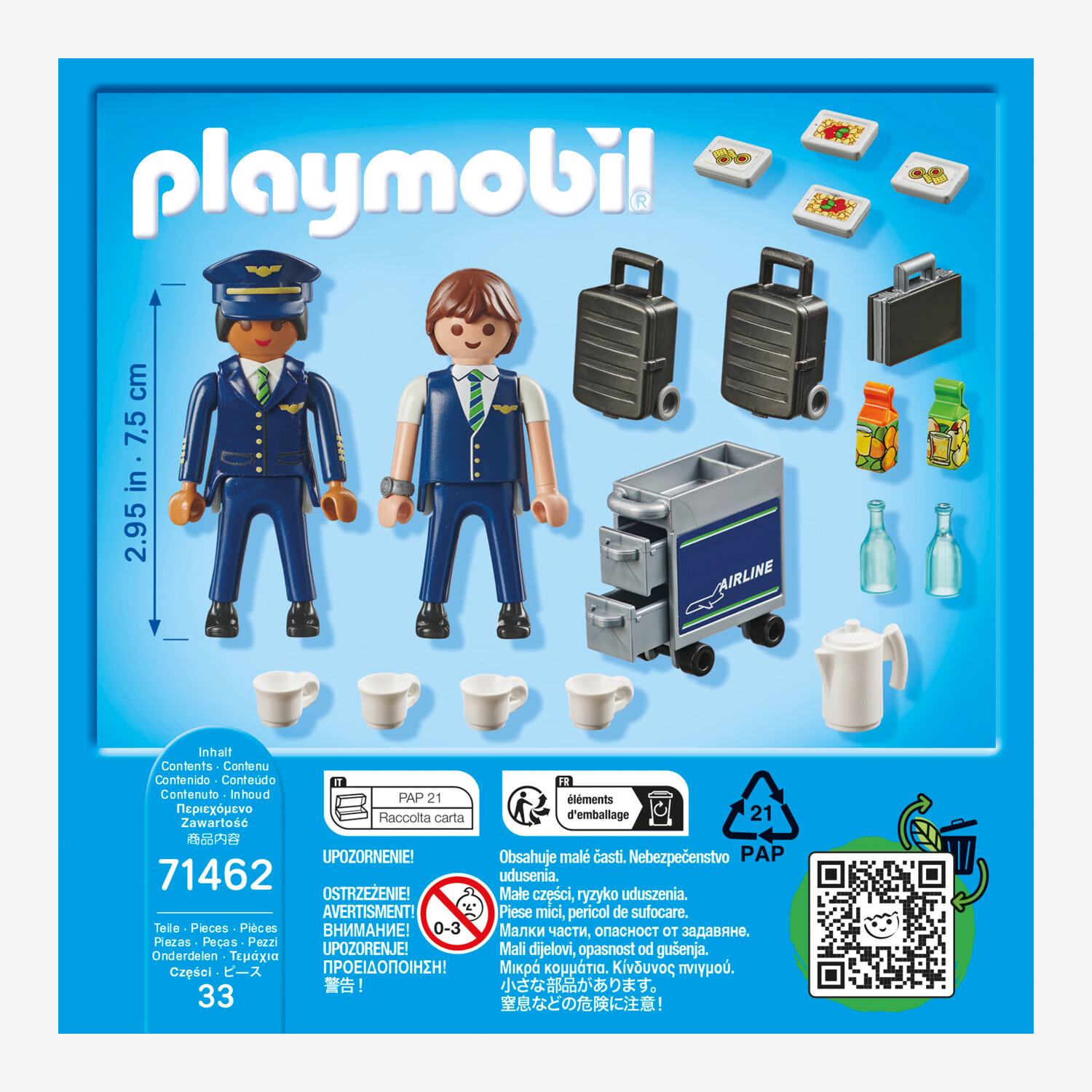 PLAYMOBIL® Air Crew Playset