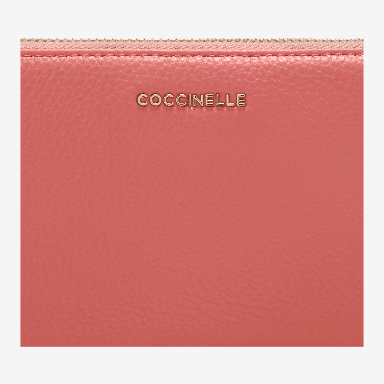 Coccinelle METALLIC SOFT Geldbörse, groß, Terrakotta - Worldshop