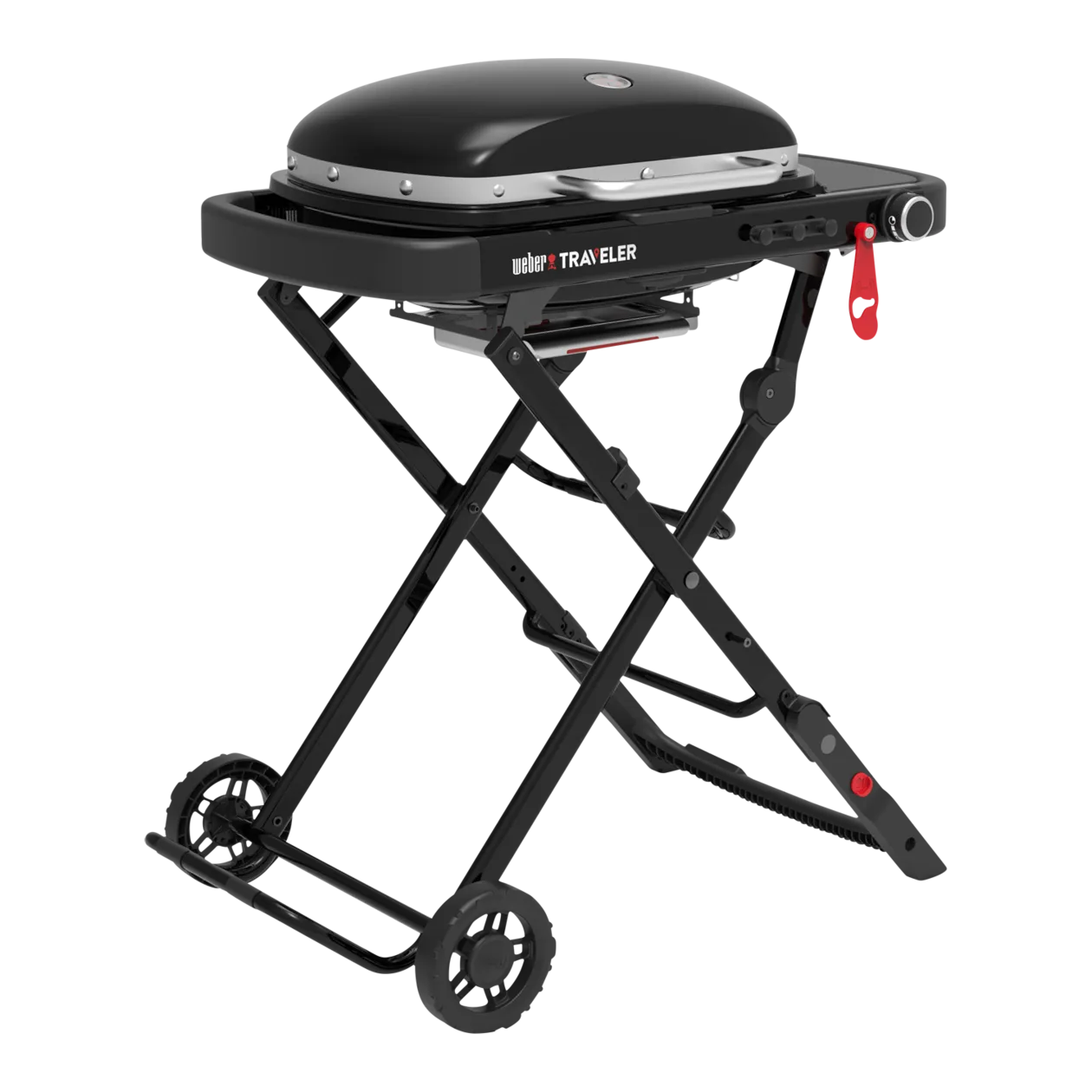 Weber® Traveler Compact Gasgrill, Schwarz