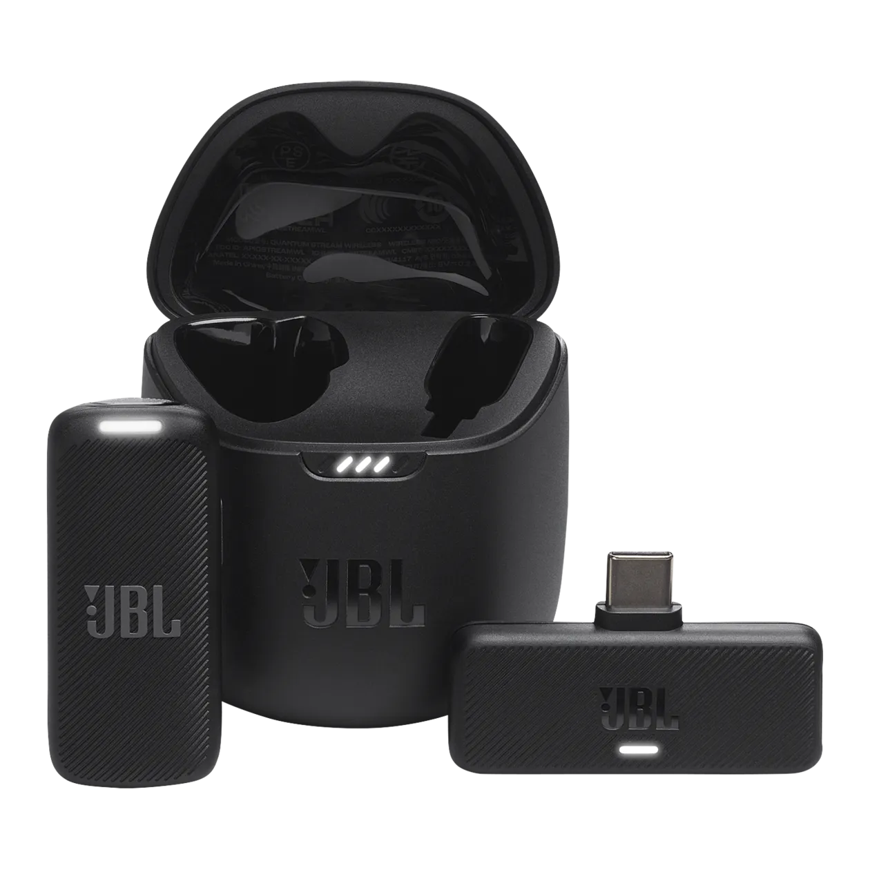 JBL Quantum Stream USB-C-Mikrofon, Schwarz