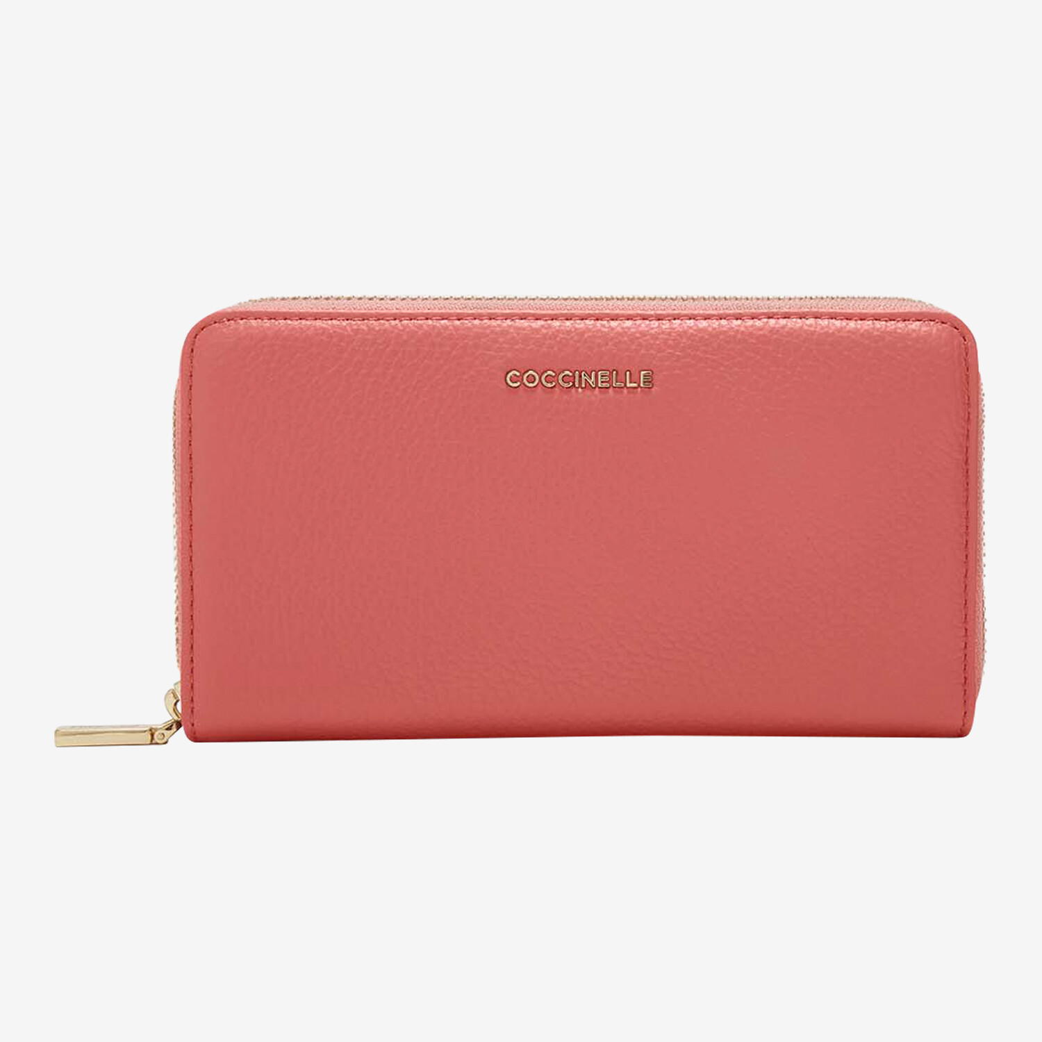 Coccinelle METALLIC SOFT Geldbörse, groß, Terrakotta - Worldshop 