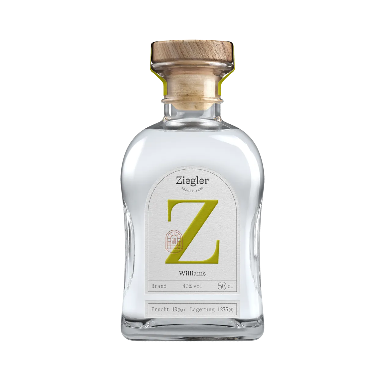 Ziegler Williams, 0,5 l, 43,0 % vol., Deutschland