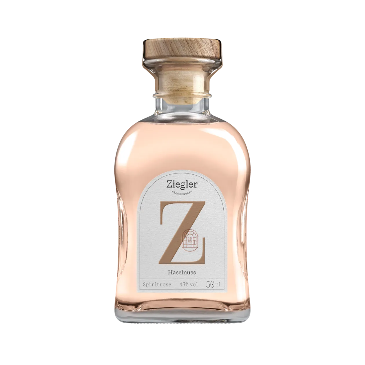 Ziegler Haselnuss, 0,5 l, 43,0 % vol., Deutschland