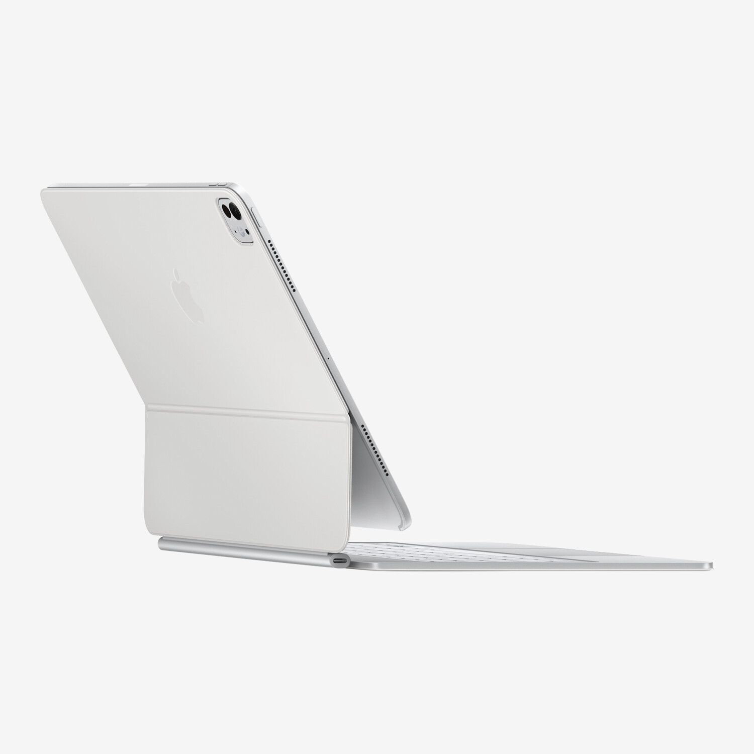 Apple Magic Keyboard for 13″ iPad Pro (M4), White - Worldshop Apple Magic Keyboard for 13″ iPad Pro (M4), White - Worldshop