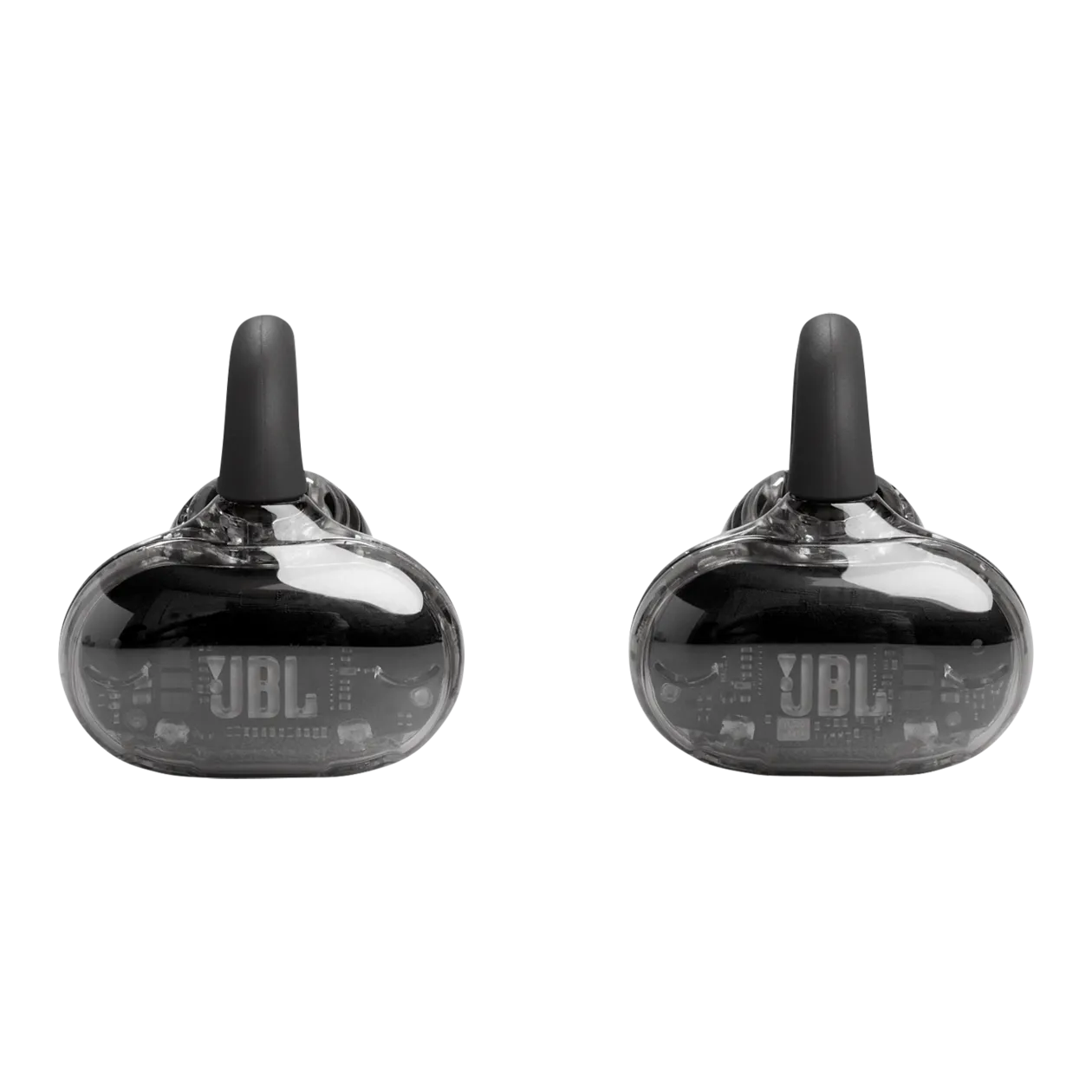 JBL Soundgear Clips Open-Ear Headphones, Ghost Black - Worldshop