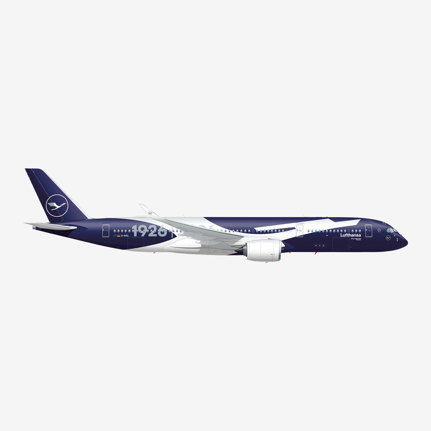 Herpa Lufthansa Airbus A350-900 