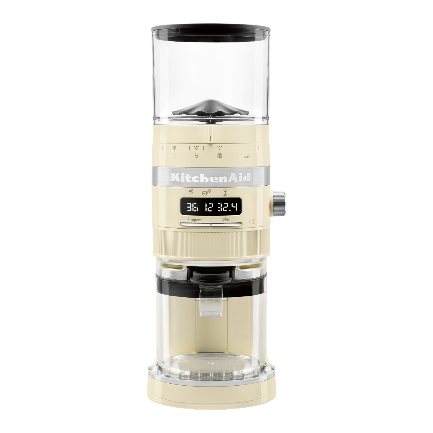 KitchenAid ARTISAN Coffee Grinder, Medallion Silver Lufthansa