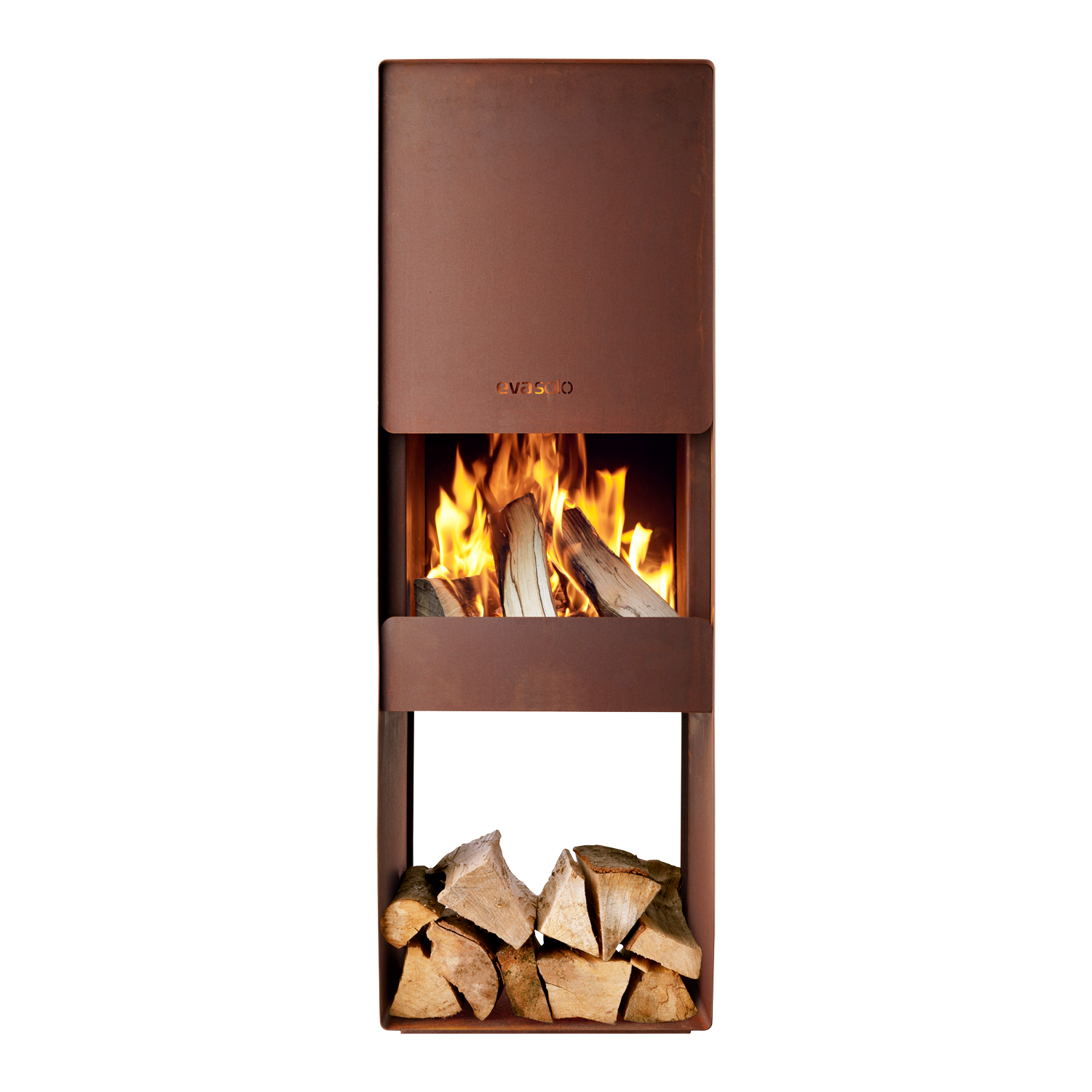 eva solo FireBox Holzofen, Cortenstahl