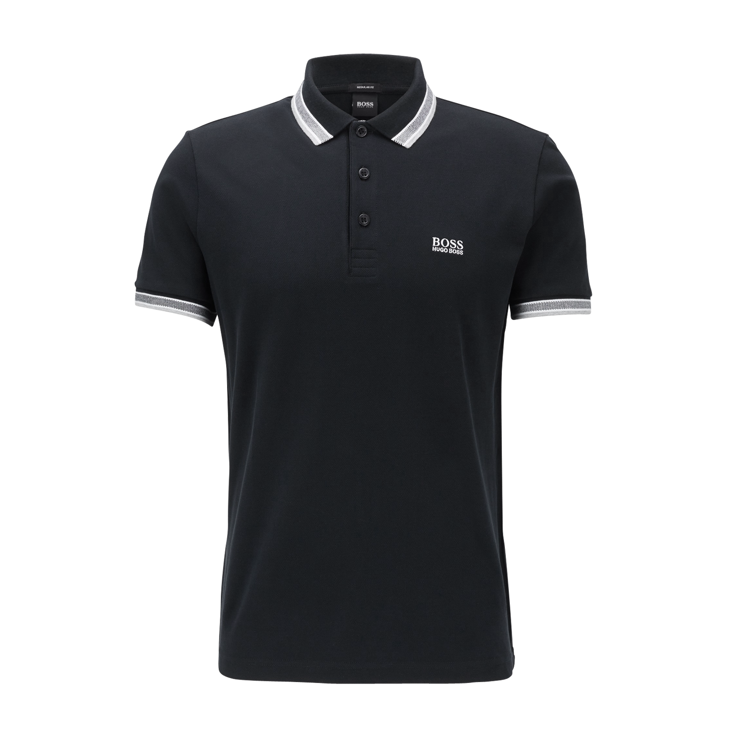 mens black hugo boss polo