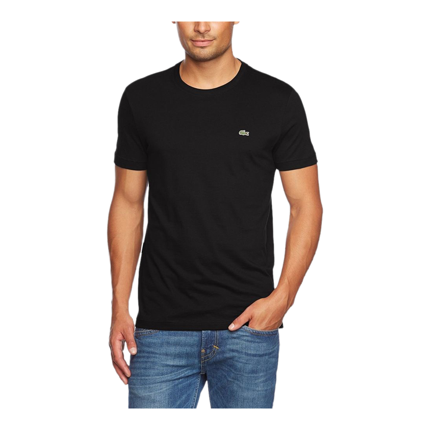 lacoste t shirt schwarz