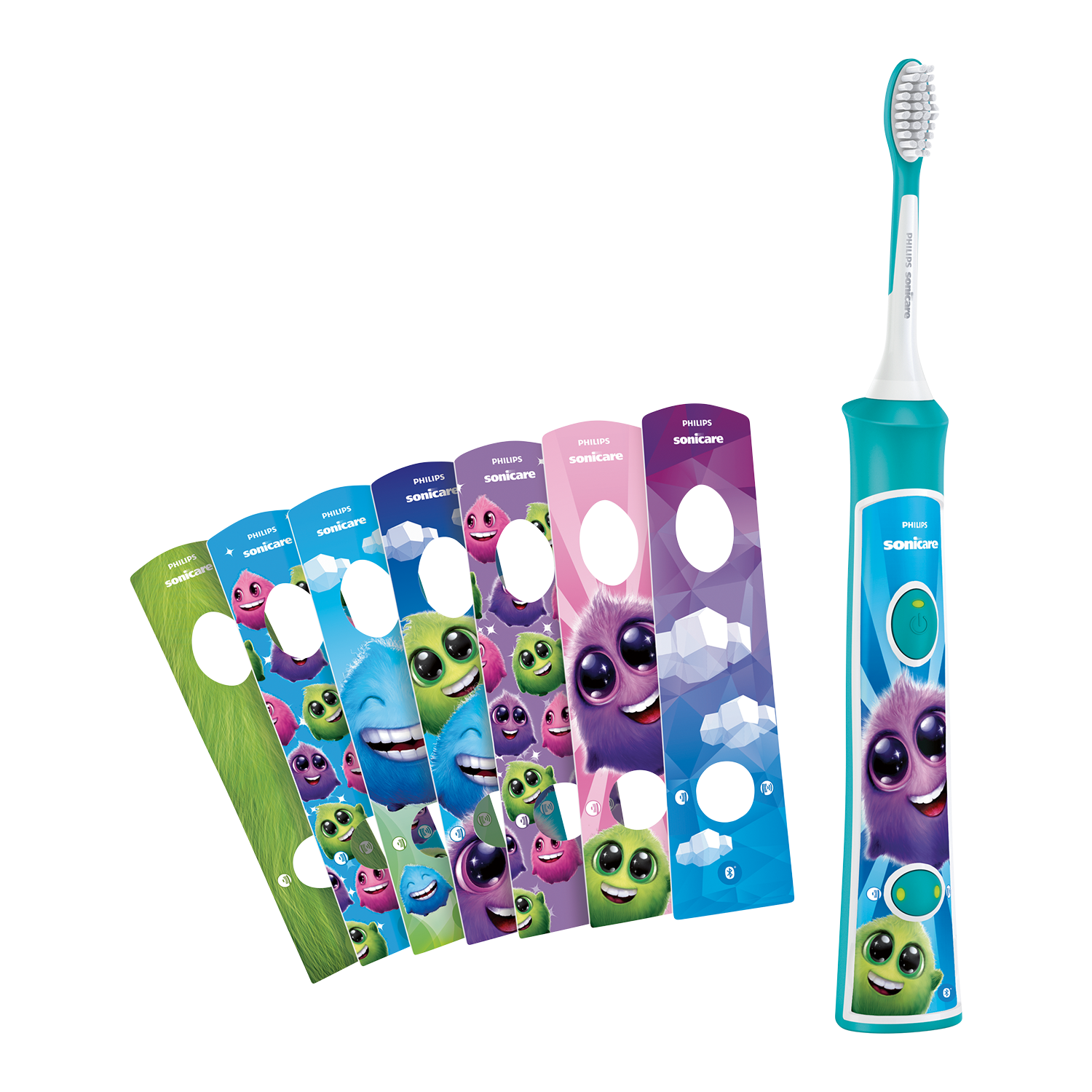 Philips Sonicare For Kids Sonic Electric Toothbrush Aqua Turquoise Lufthansa Worldshop
