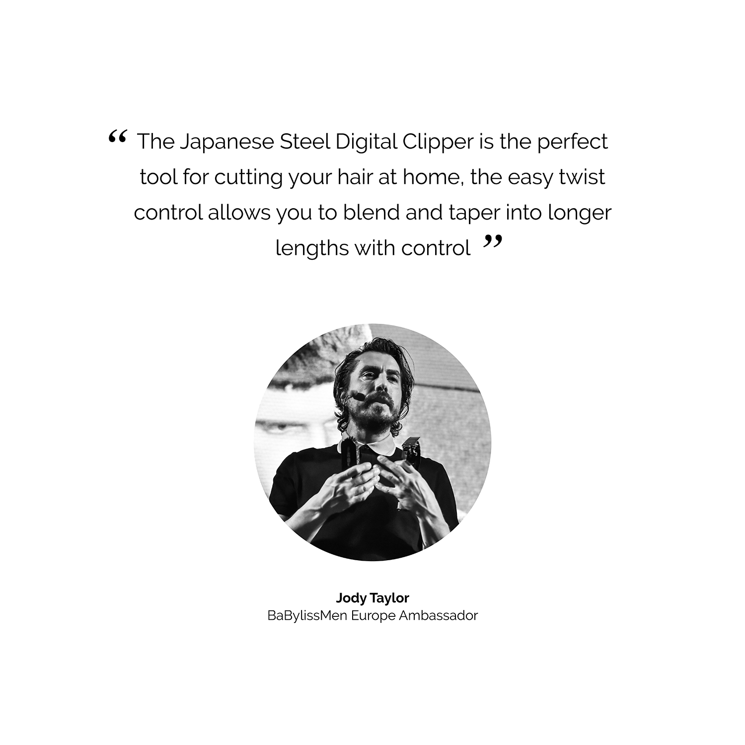 babylissmen japanese steel digital clipper