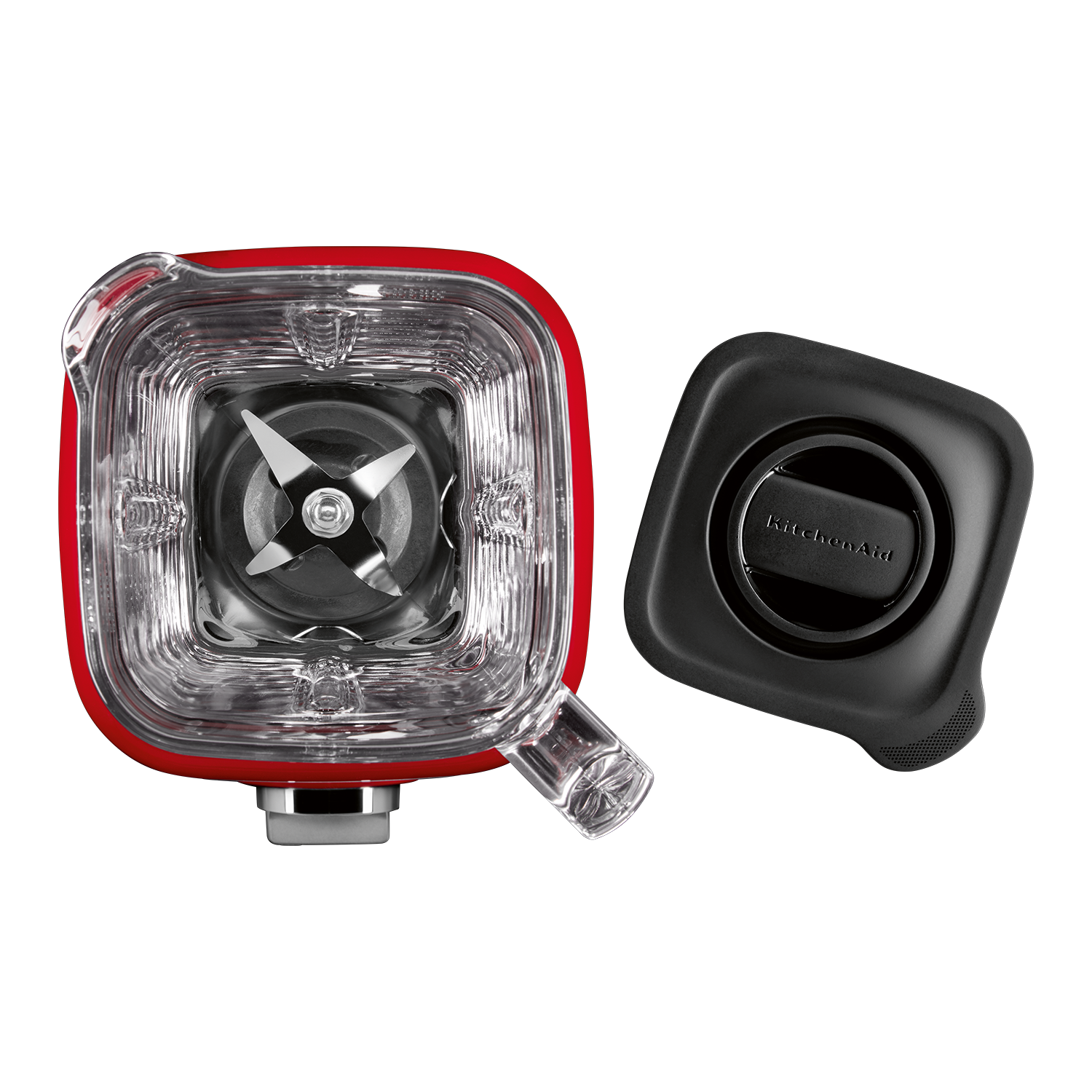 KitchenAid ARTISAN K400 Blender, rouge pomme d'amour Lufthansa