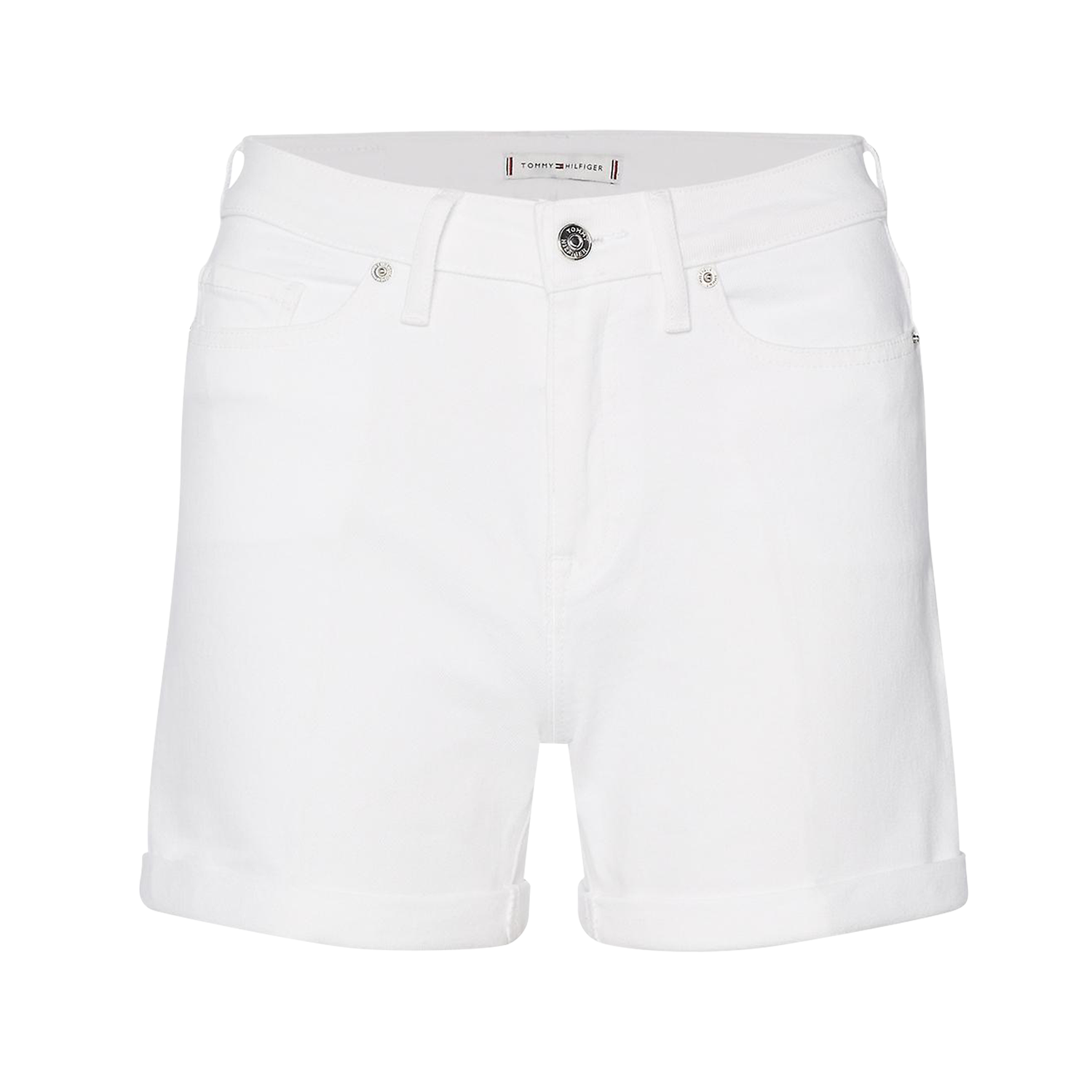 white high waisted shorts womens