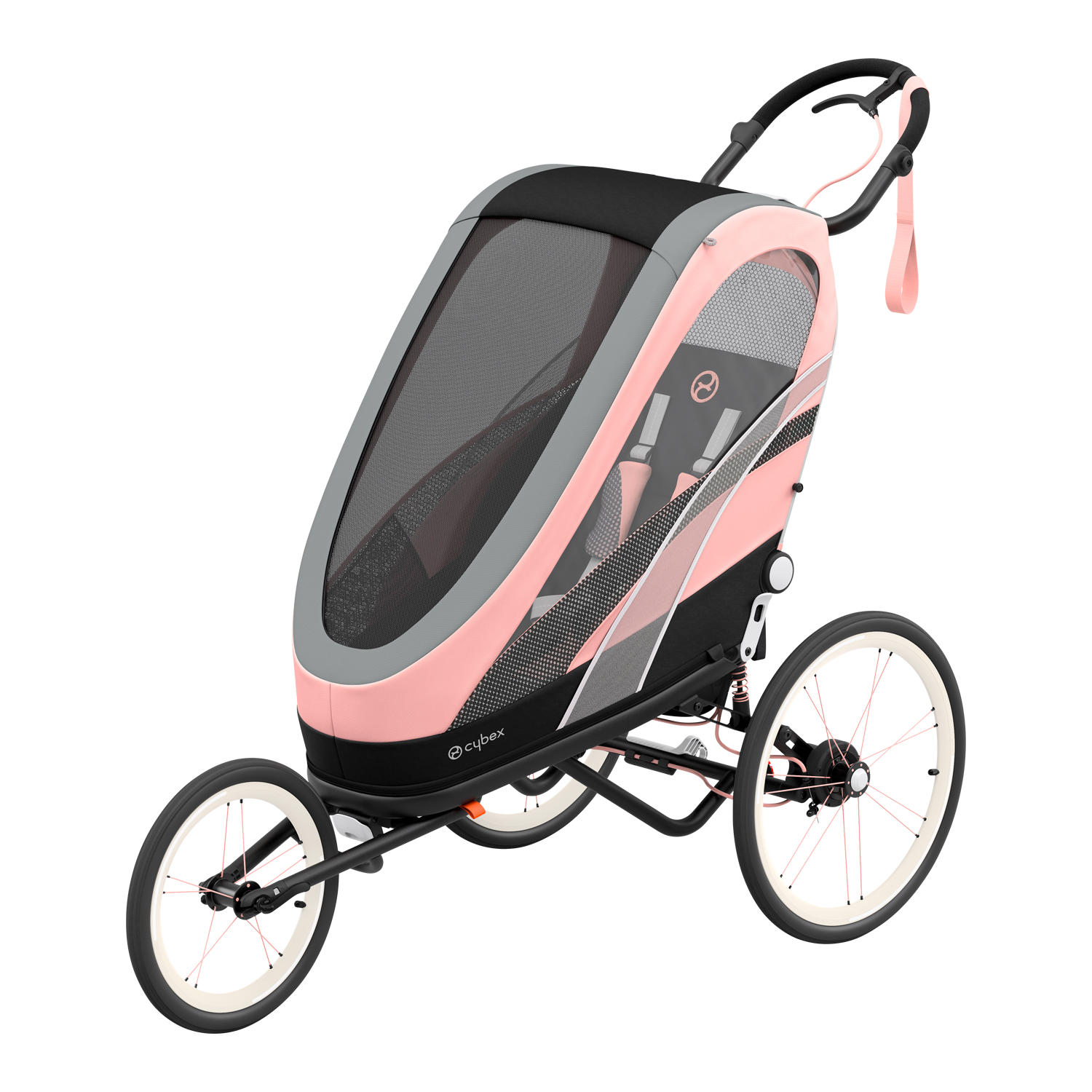 cybex pink stroller