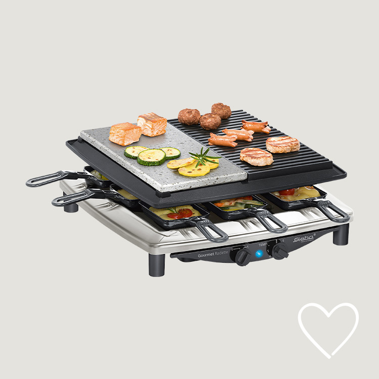 Premium Raclettegerät von Steba