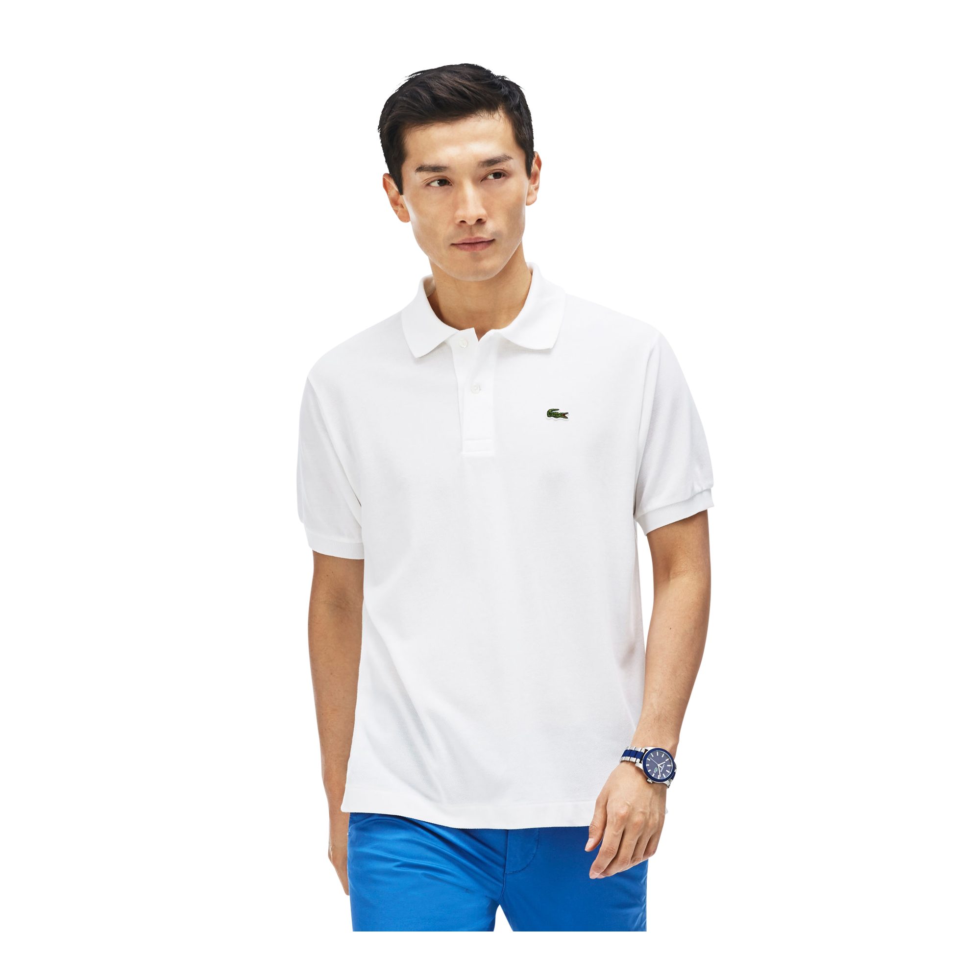 mens lacoste polo tops