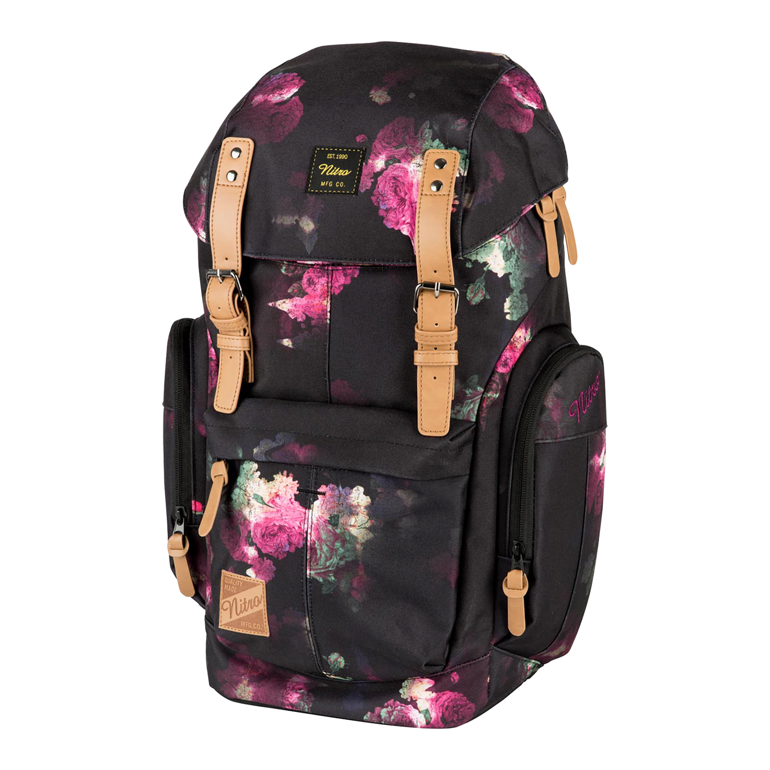 black rose backpack